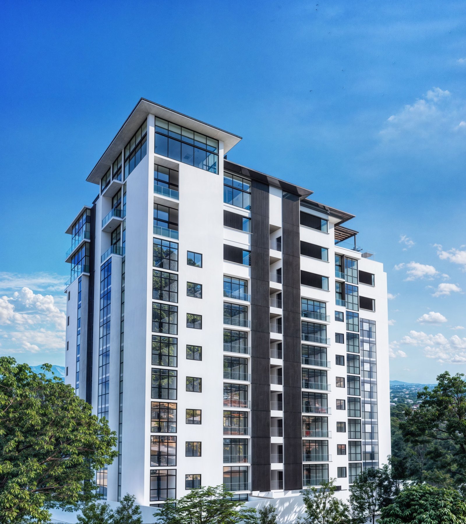 Vista posterior de Condominio Río 26