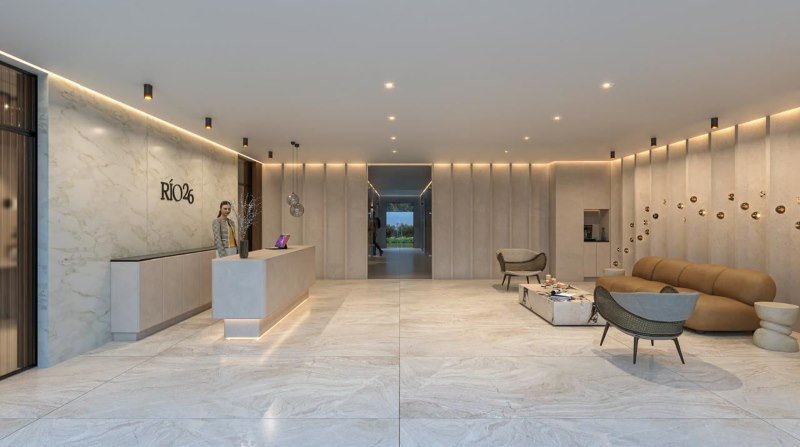 Lobby de Condominio Río 26