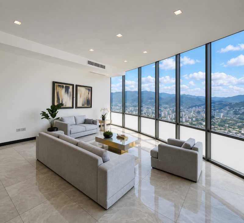 Interior contemporáneo en Torre Vitri