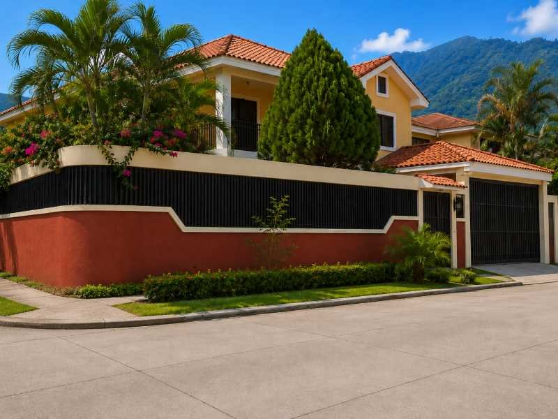 Paisaje residencial cercano al Merendón