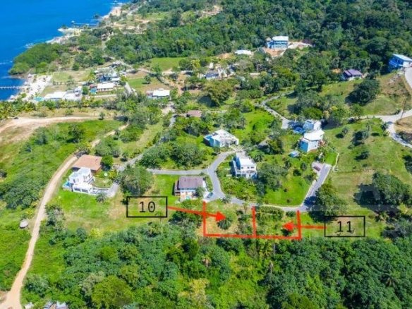 Ocean View Lot 11 Coral Views Village Roatan