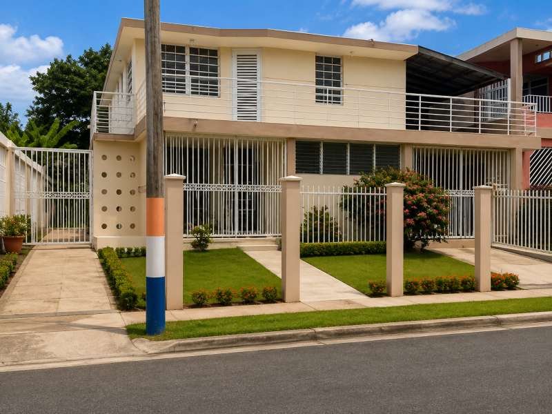 Parqueo del complejo de apartamentos