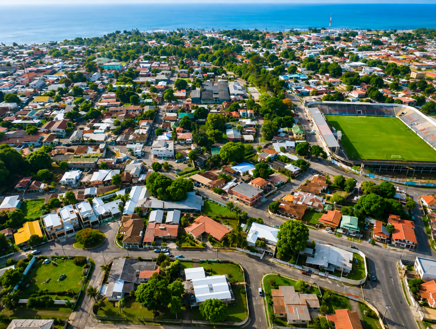 Calles de Residencial El Naranjal