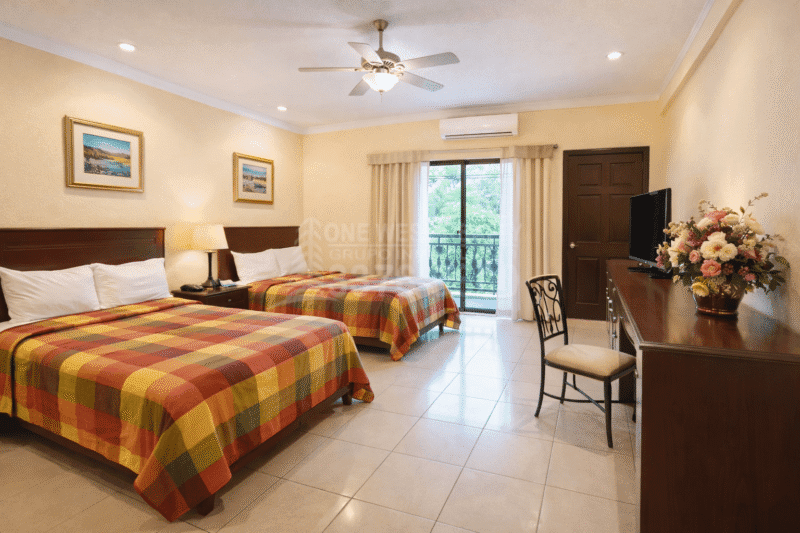Hotel-posada-del-caribe-bedroom-scaled-1 Prime Caribbean Hotel Investment in La Ceiba, Honduras – High-Visibility Highway Location