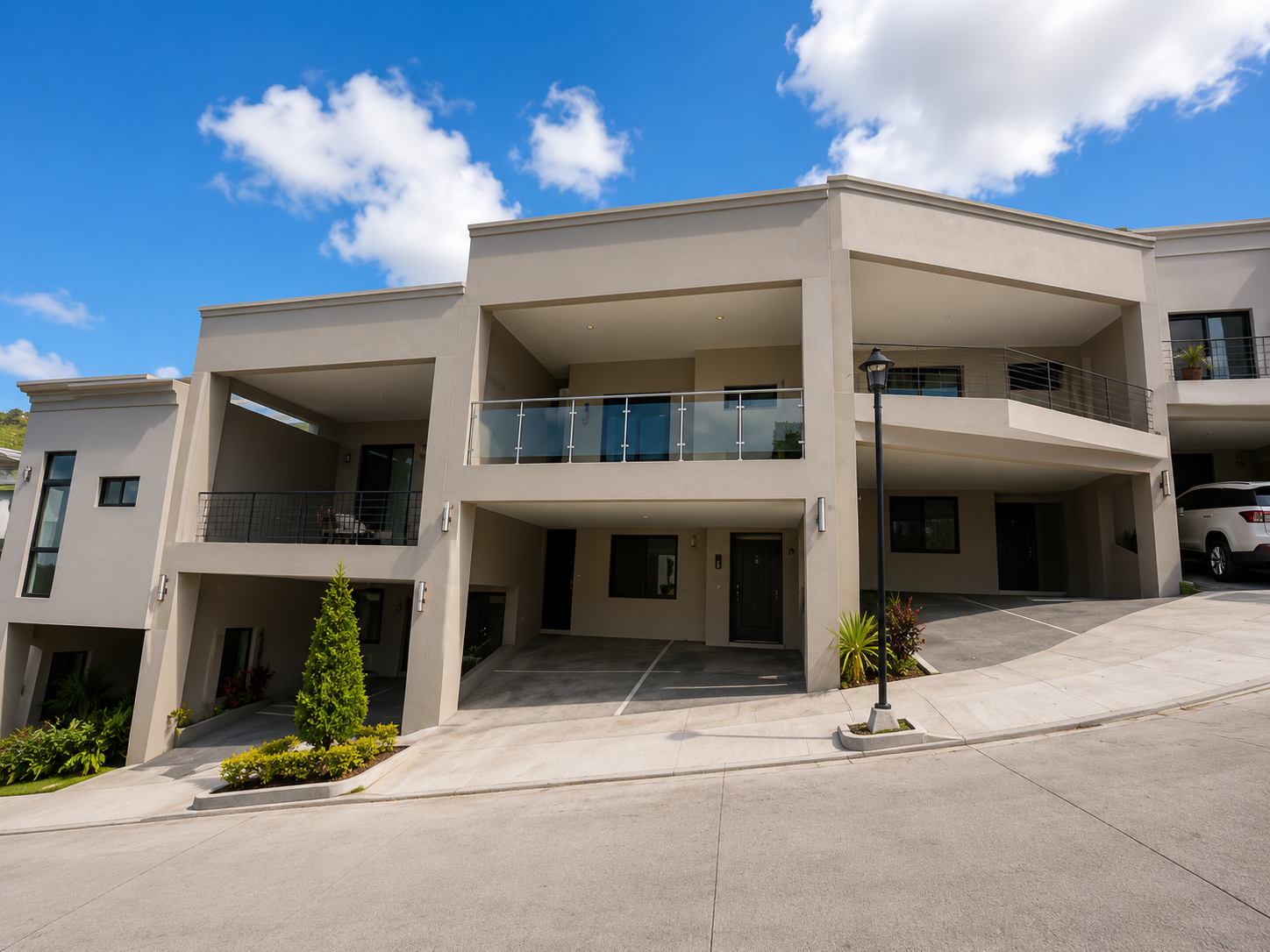 Vista principal de Residencial El Sauce II