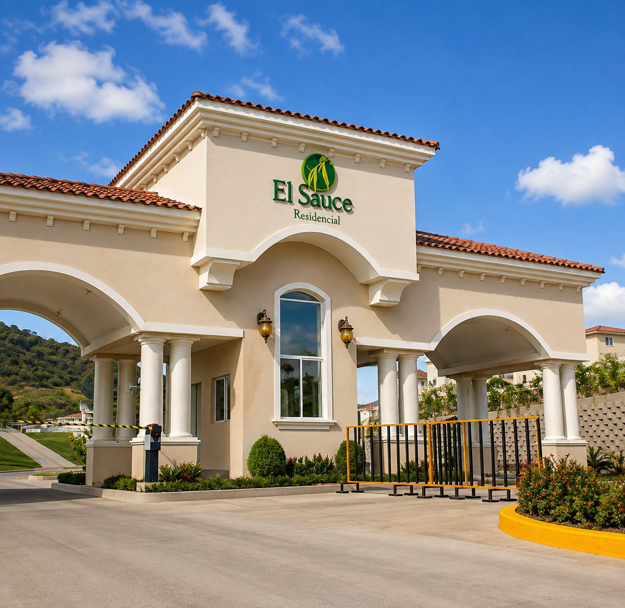 Calles internas de Residencial El Sauce II