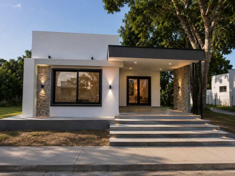 Acceso de Residencial Rosamanda