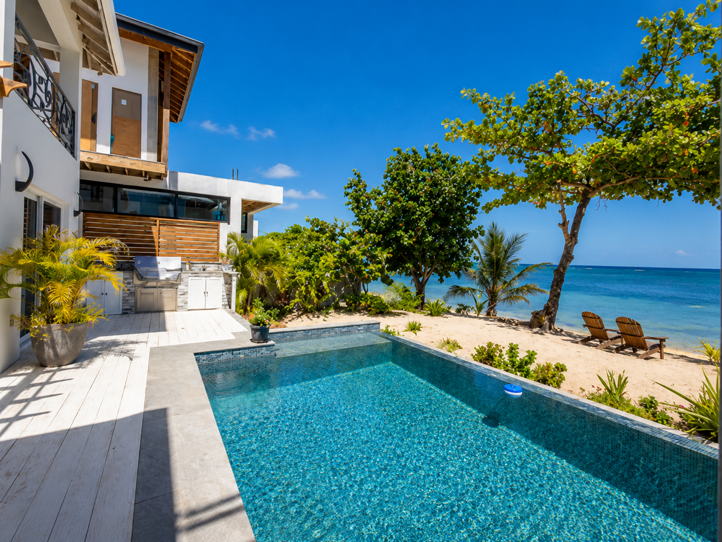 Vida costera en Sandy Bay