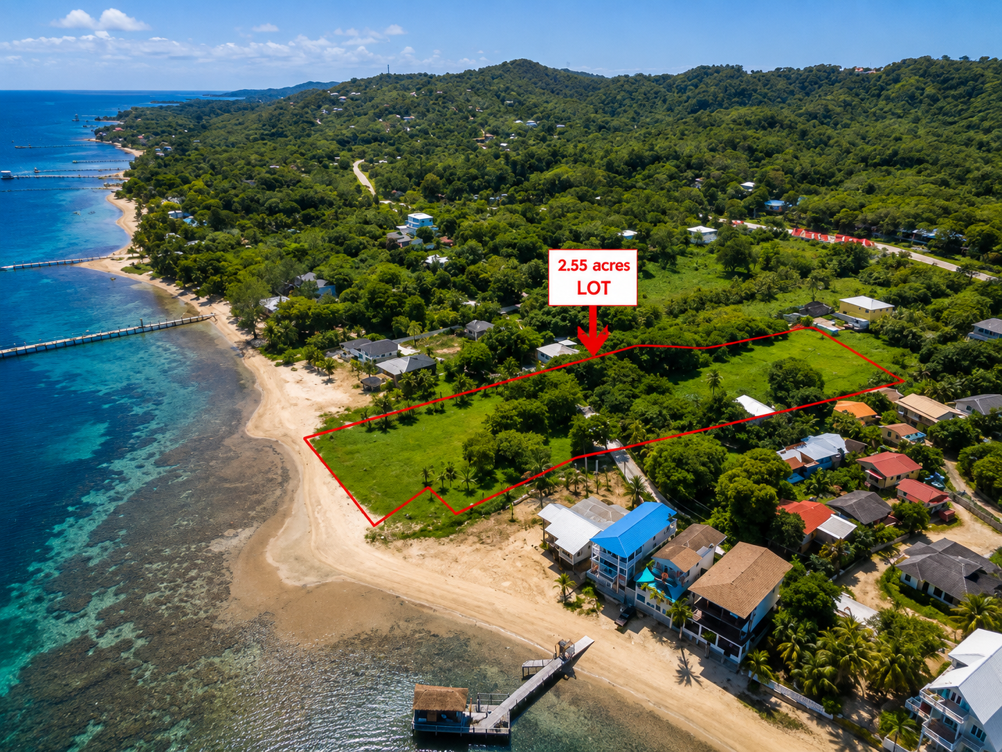 Vista principal de Sandy Bay