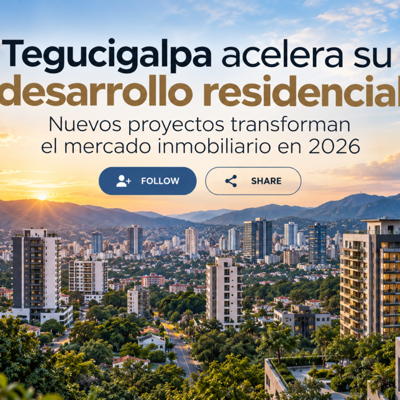 Tegucigalpa acelera su desarrollo residencial: nuevos proyectos transforman el mercado inmobiliario en 2026